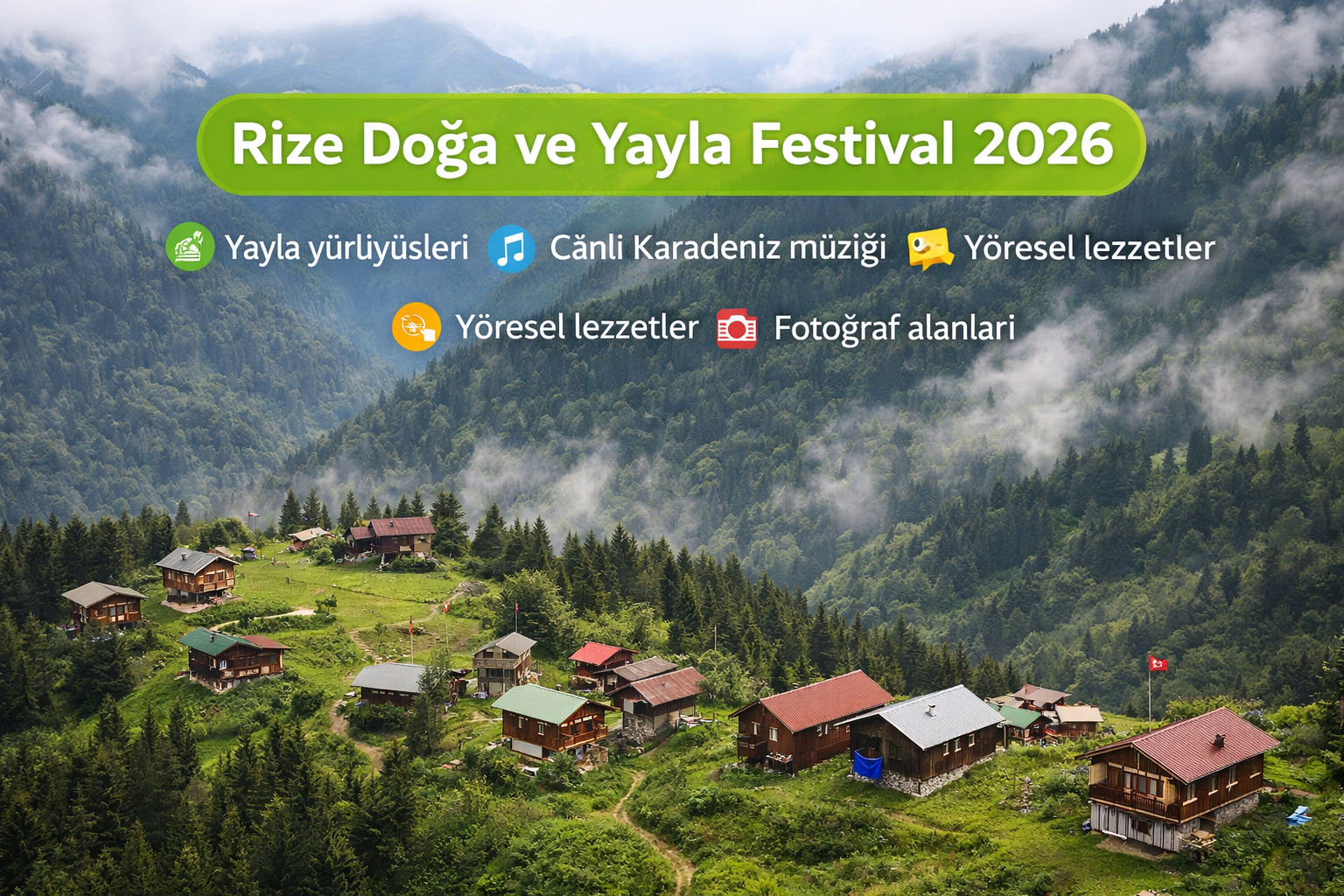Rize Doğa ve Yayla Festivali 2026